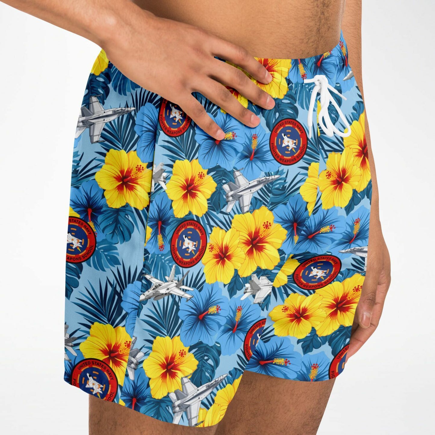 TOPGUN Men's Hawaiian Swim Trunks Swim Trunks