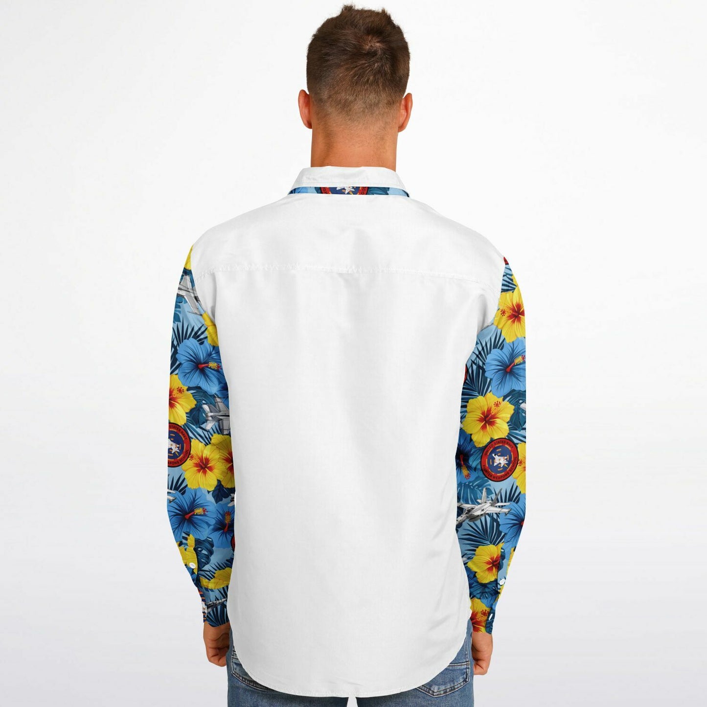 TOPGUN Party Long Sleeve Button Down Shirt