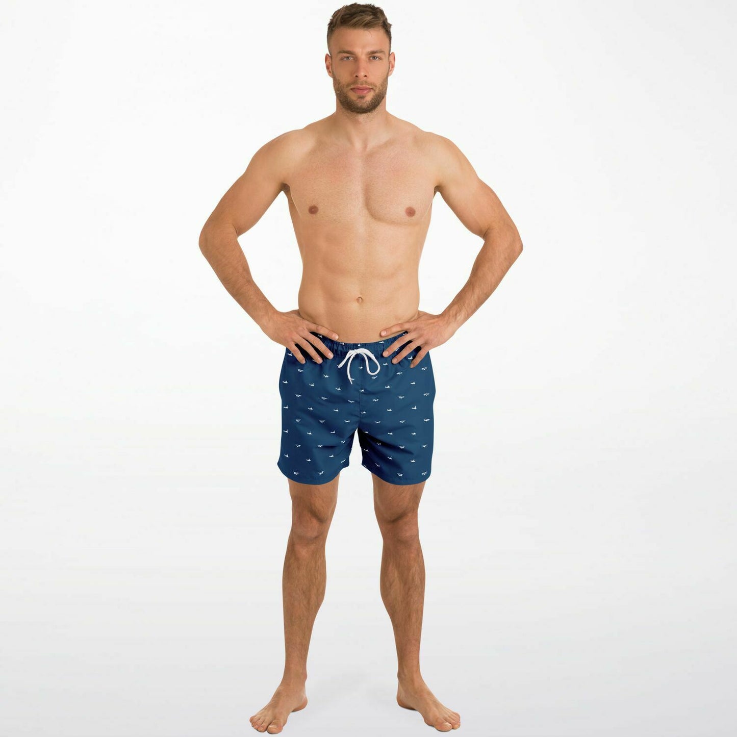 Osprey #64 and 2hite Jennifer Lopez Medium Swim Trunks Men