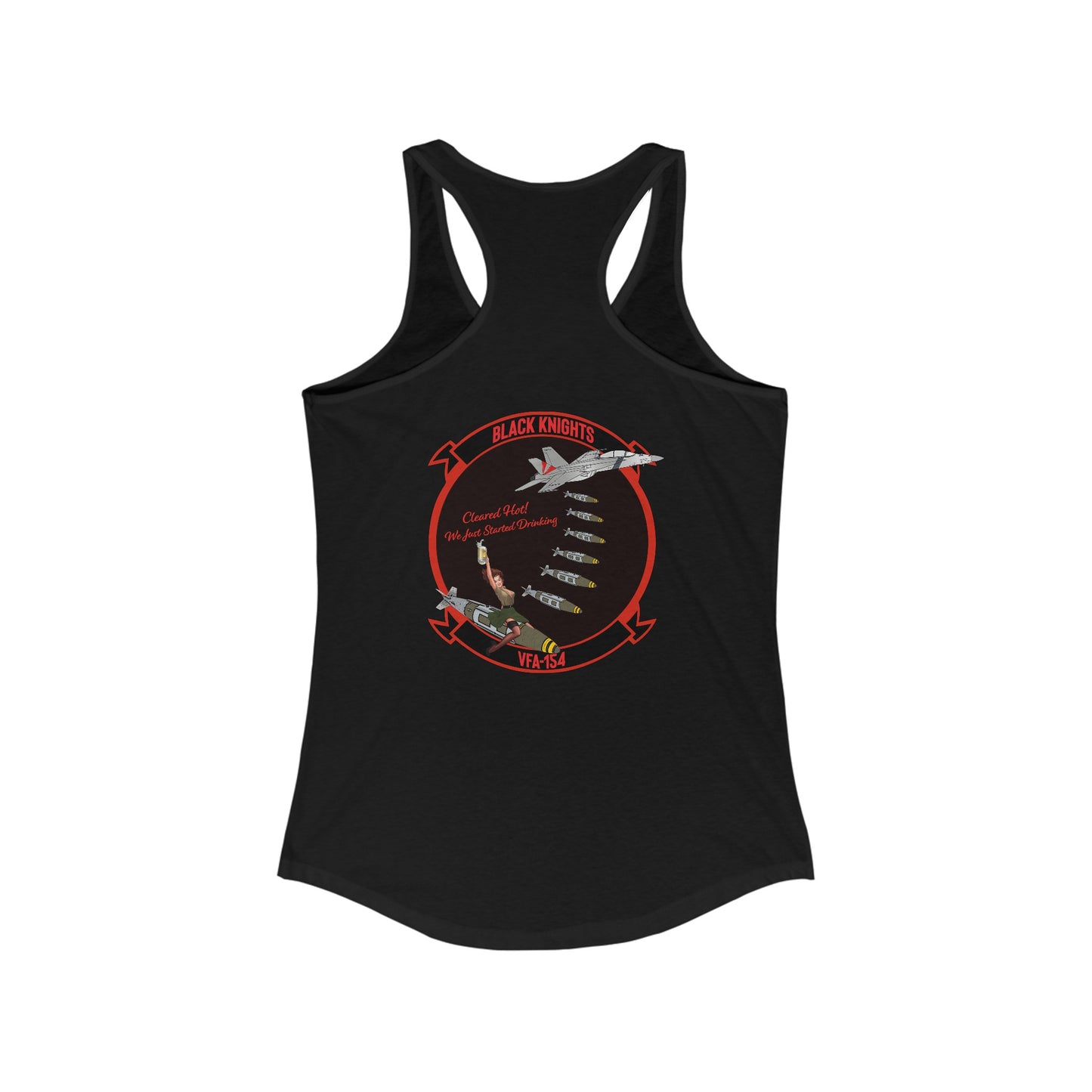 VFA-154 'Black Knights' Racerback Tank Top