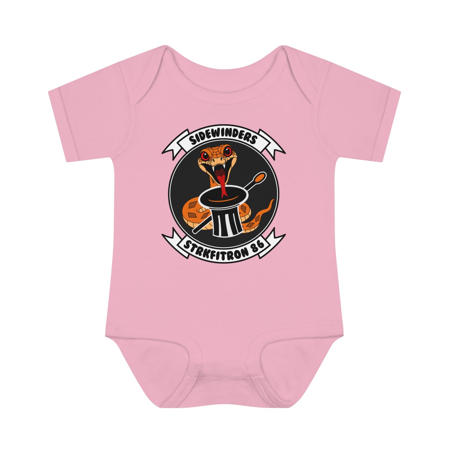 VFA-86 "Baby Snake Logo" Infant Baby Onesie