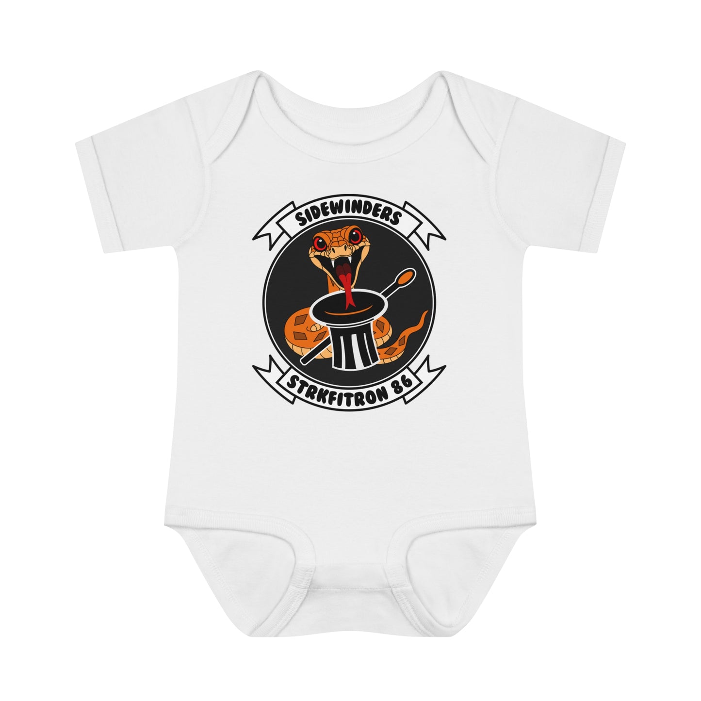 VFA-86 "Baby Snake Logo" Infant Baby Onesie