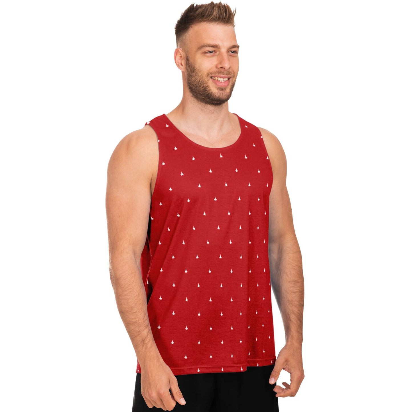 F-15C Michael Bednaz XL Unisex Tank Top - AOP #8 color good and white stroked