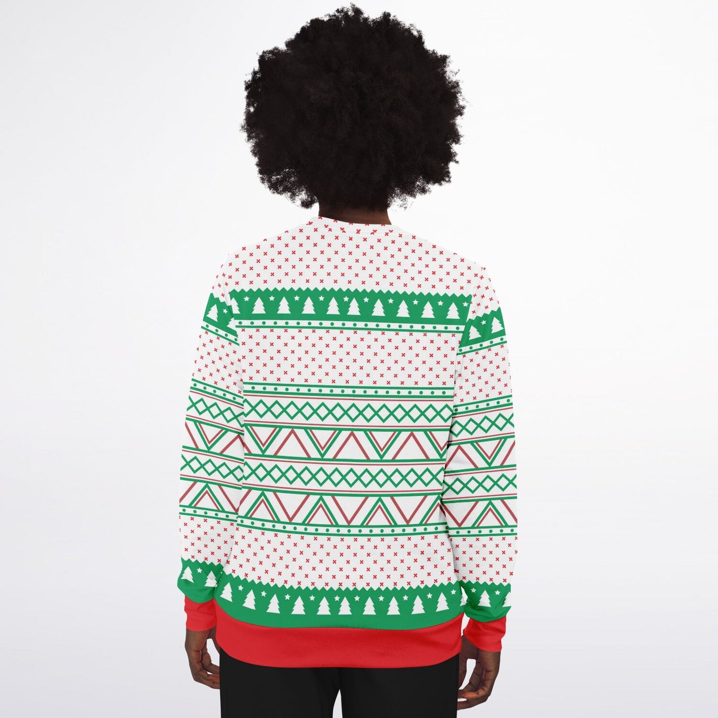 I don't believe in you either Ugly Christmas Sweatshirt