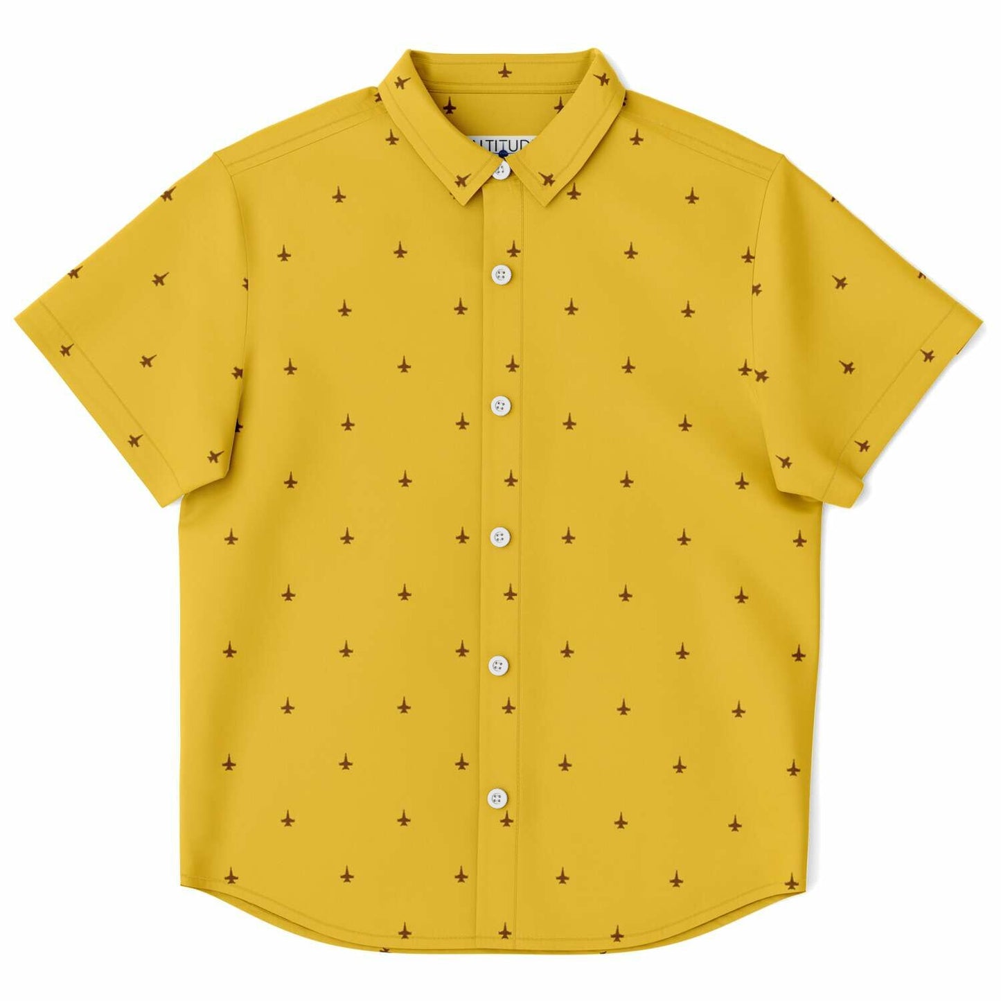 F-18C Kids/Youth Short Sleeve Button Down Shirt - #50 and #59