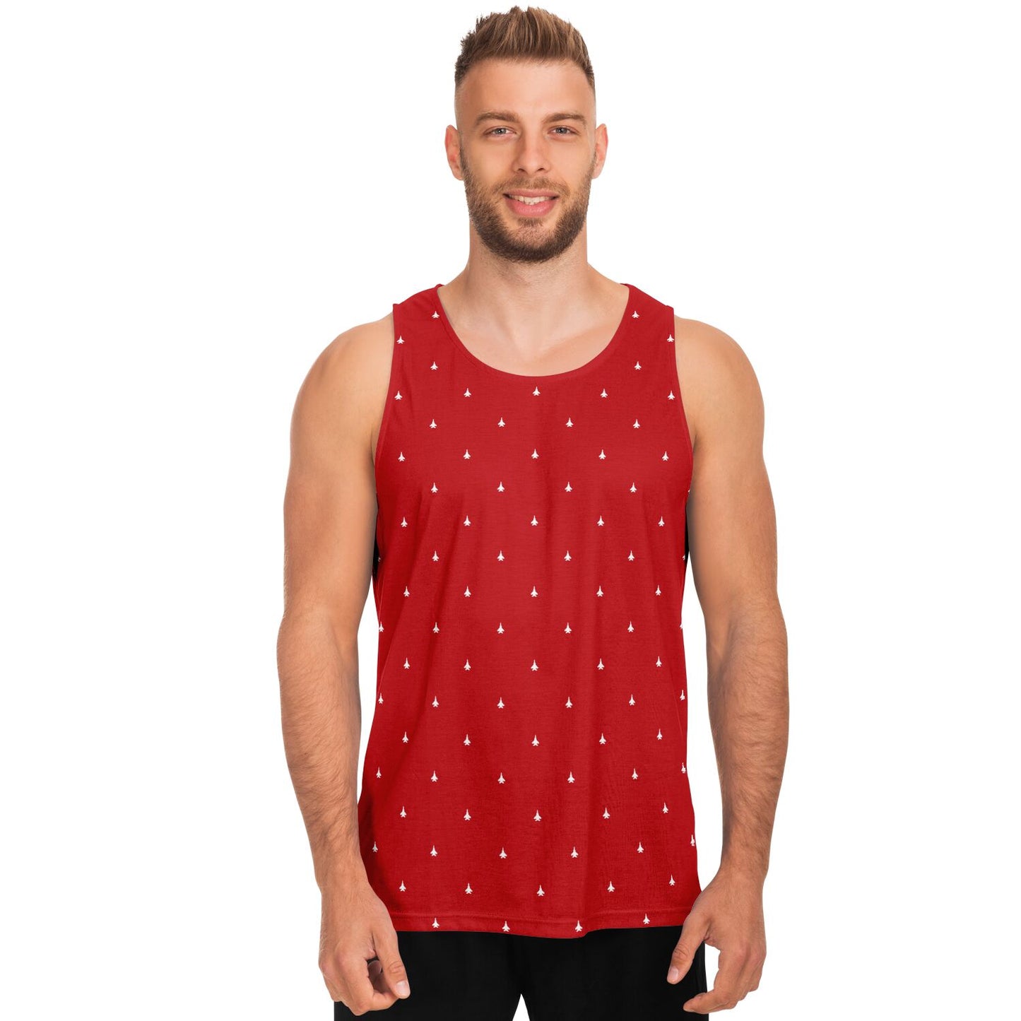 F-15C Michael Bednaz XL Unisex Tank Top - AOP #8 color good and white stroked