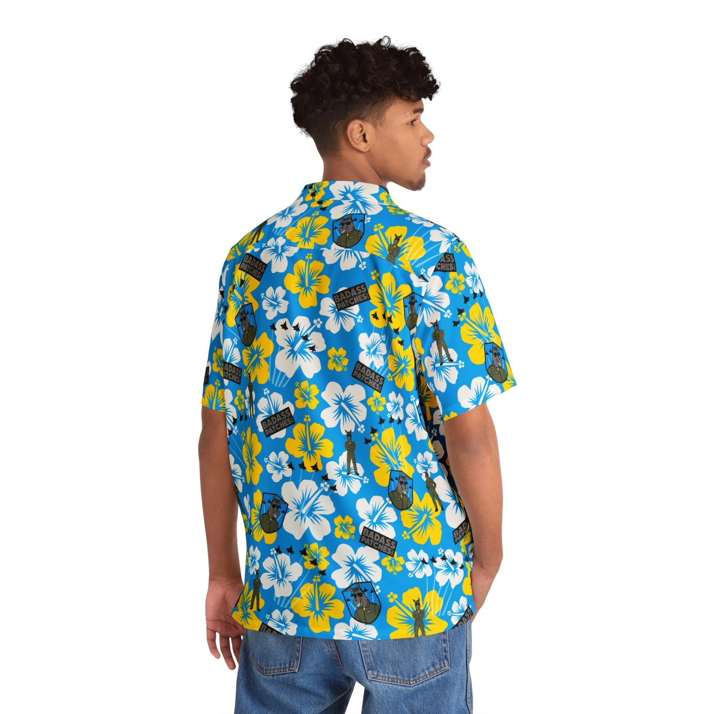 BADASS Men's Hawaiian Shirt GOOD FOR ORDERS