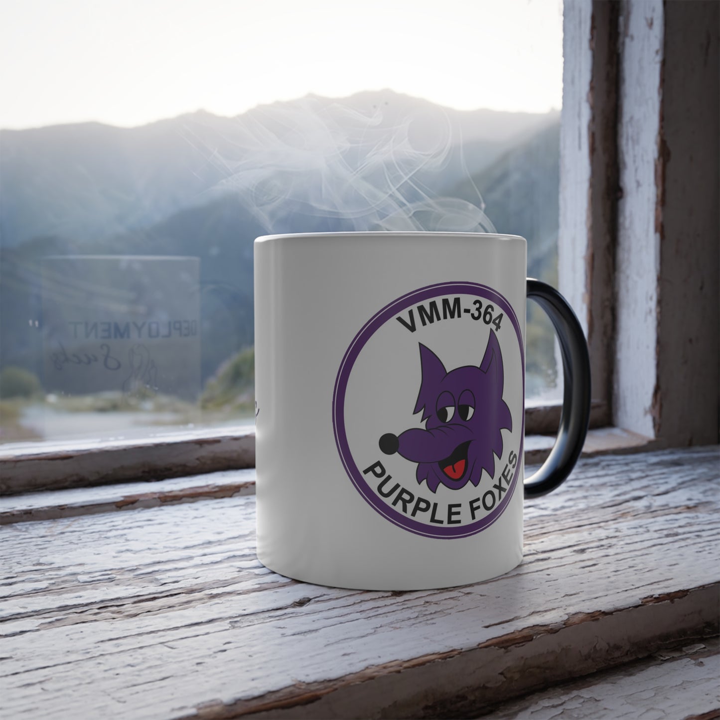 VMM-364 'Deployment Sucks' Magic Mug with Zap, 11oz