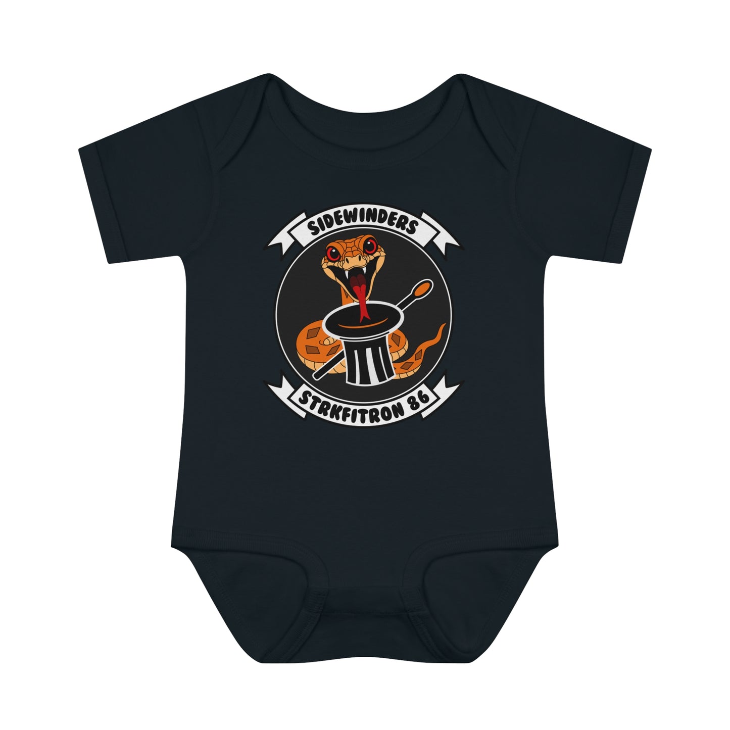 VFA-86 "Baby Snake Logo" Infant Baby Onesie