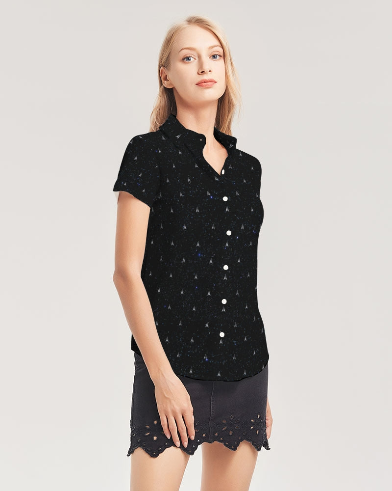 Space Force Women's 'Out of This World' Button Up