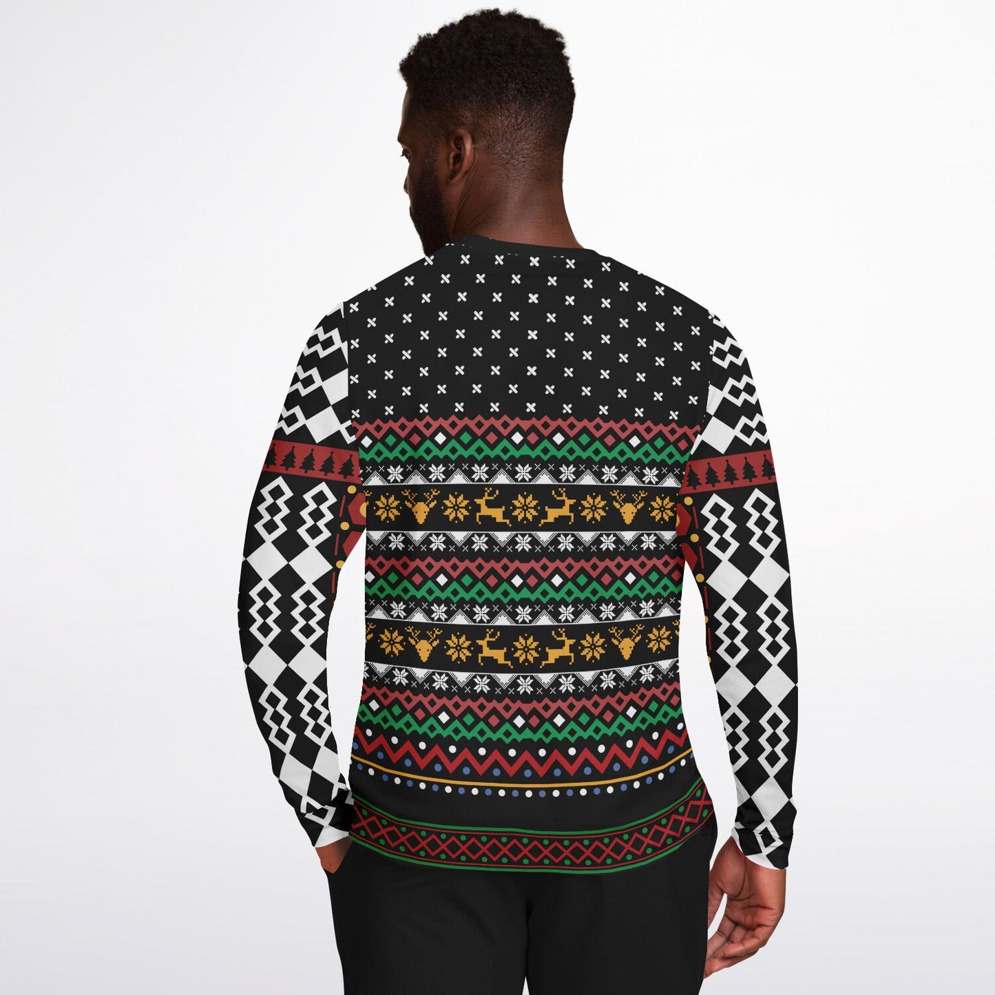 Santa Bouncer Ugly Christmas Sweatshirt