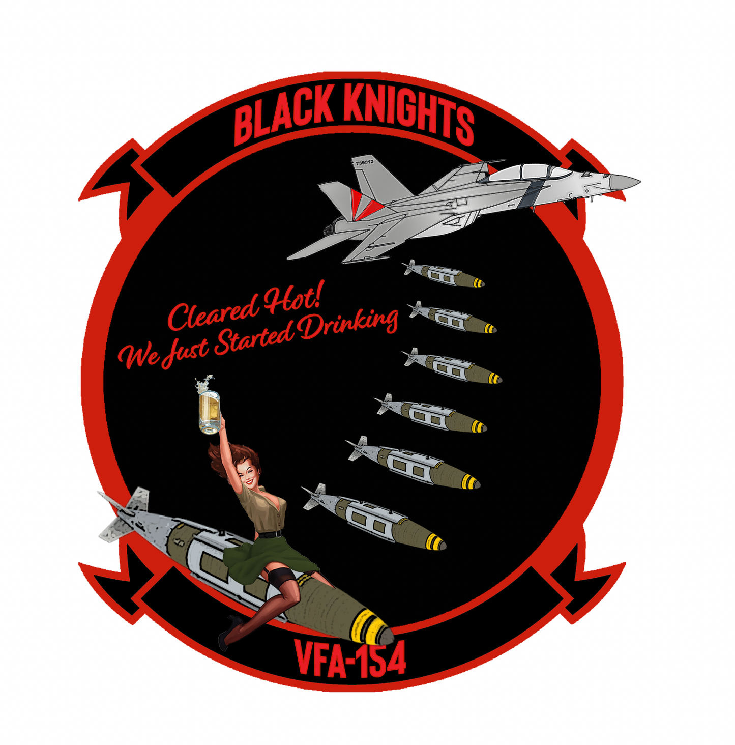 VFA-154 'Black Knights' Unisex Tee