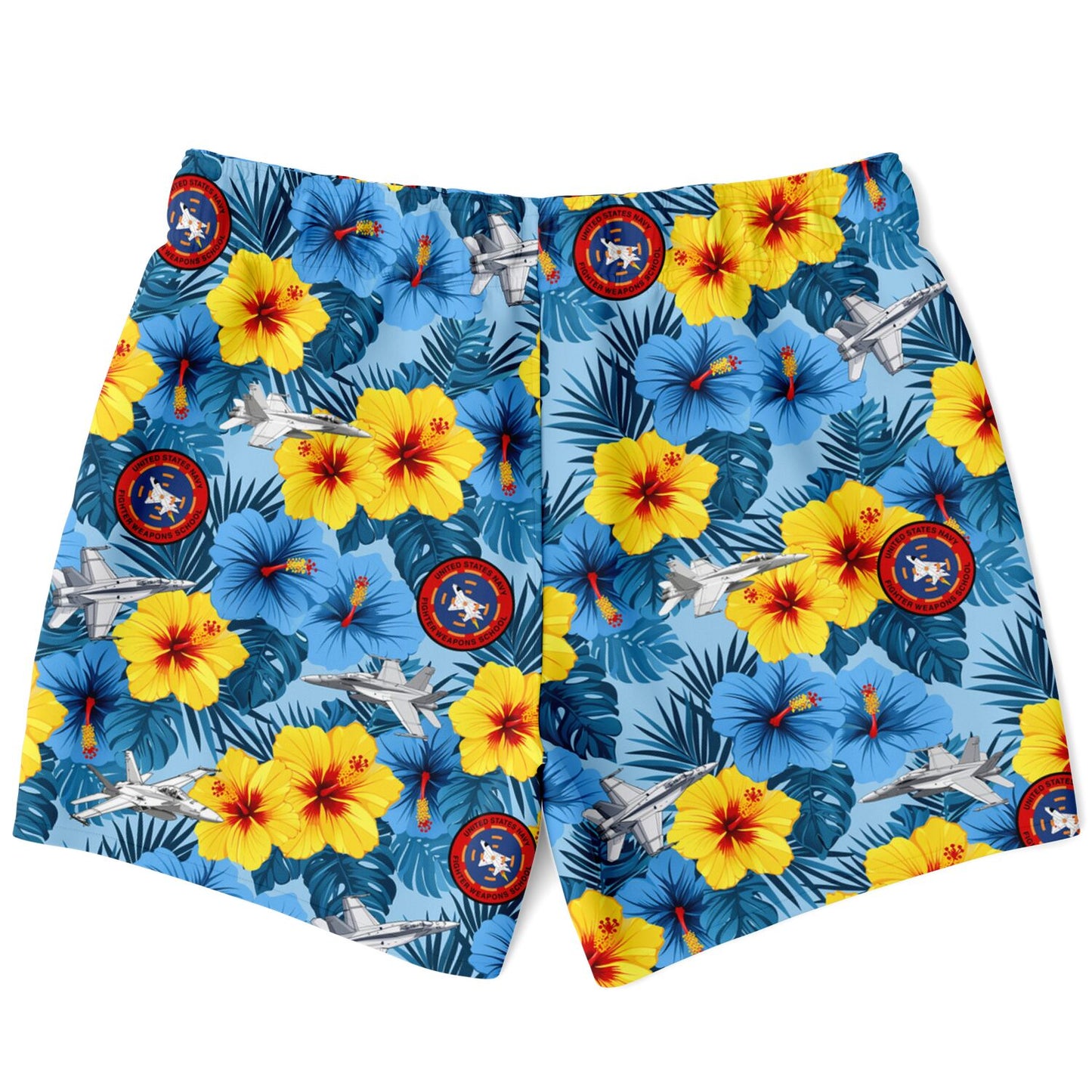 TOPGUN Men's Hawaiian Swim Trunks Swim Trunks