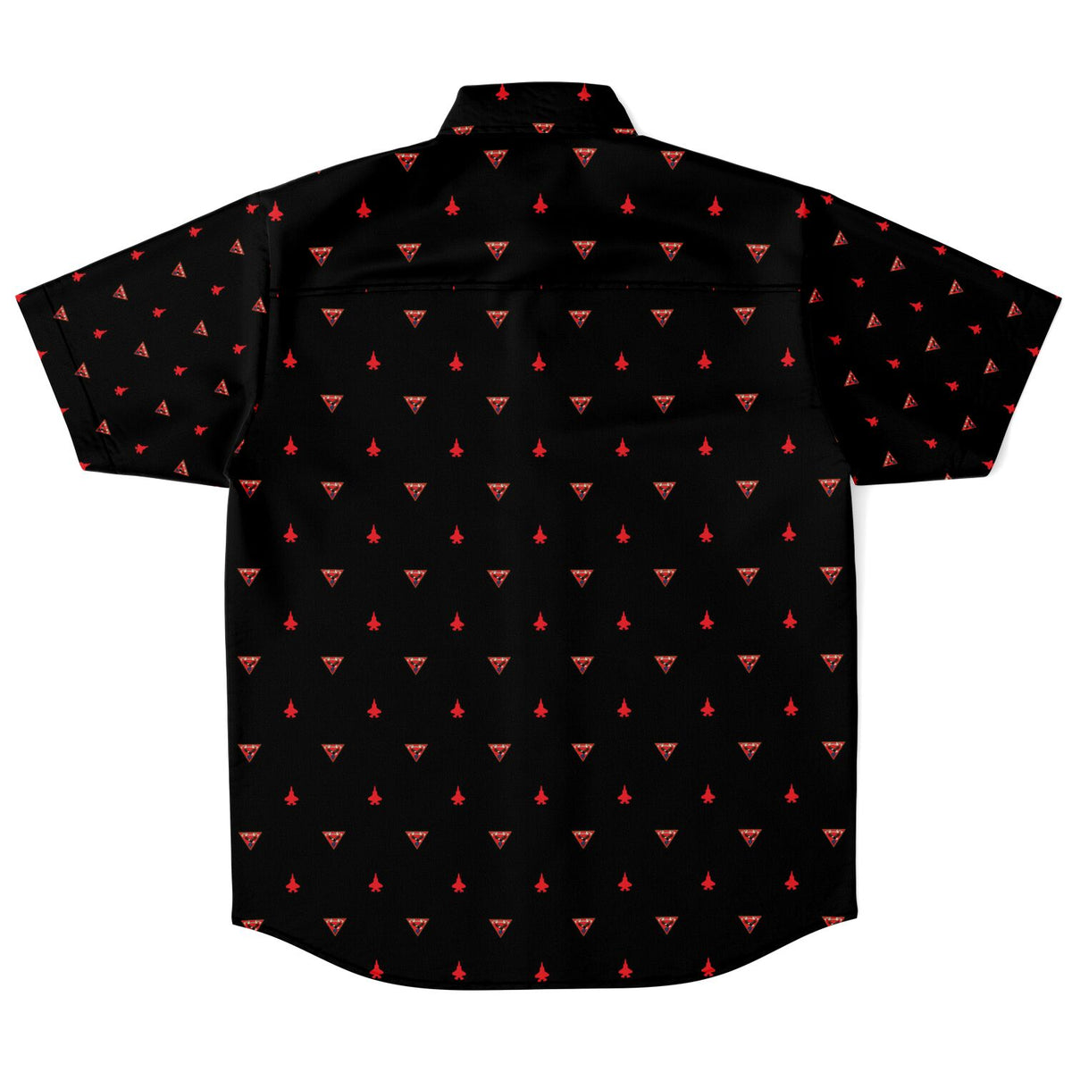 MAG SAMPLE no order bc of sleeves Short Sleeve Button Down Shirt - AOP