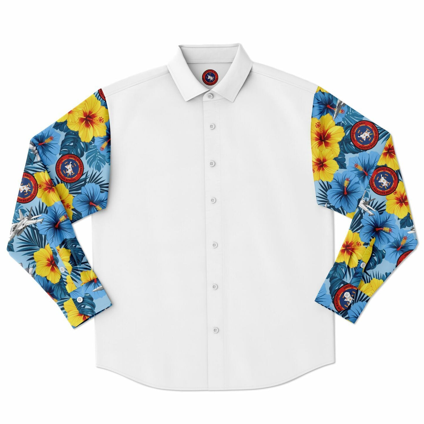 TOPGUN Party Long Sleeve Button Down Shirt