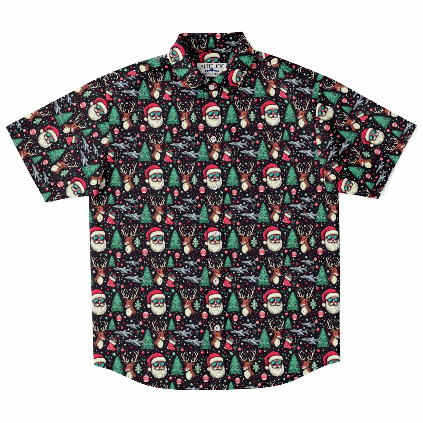 AV-8B Harrier Christmas 2023 Button Down Shirt