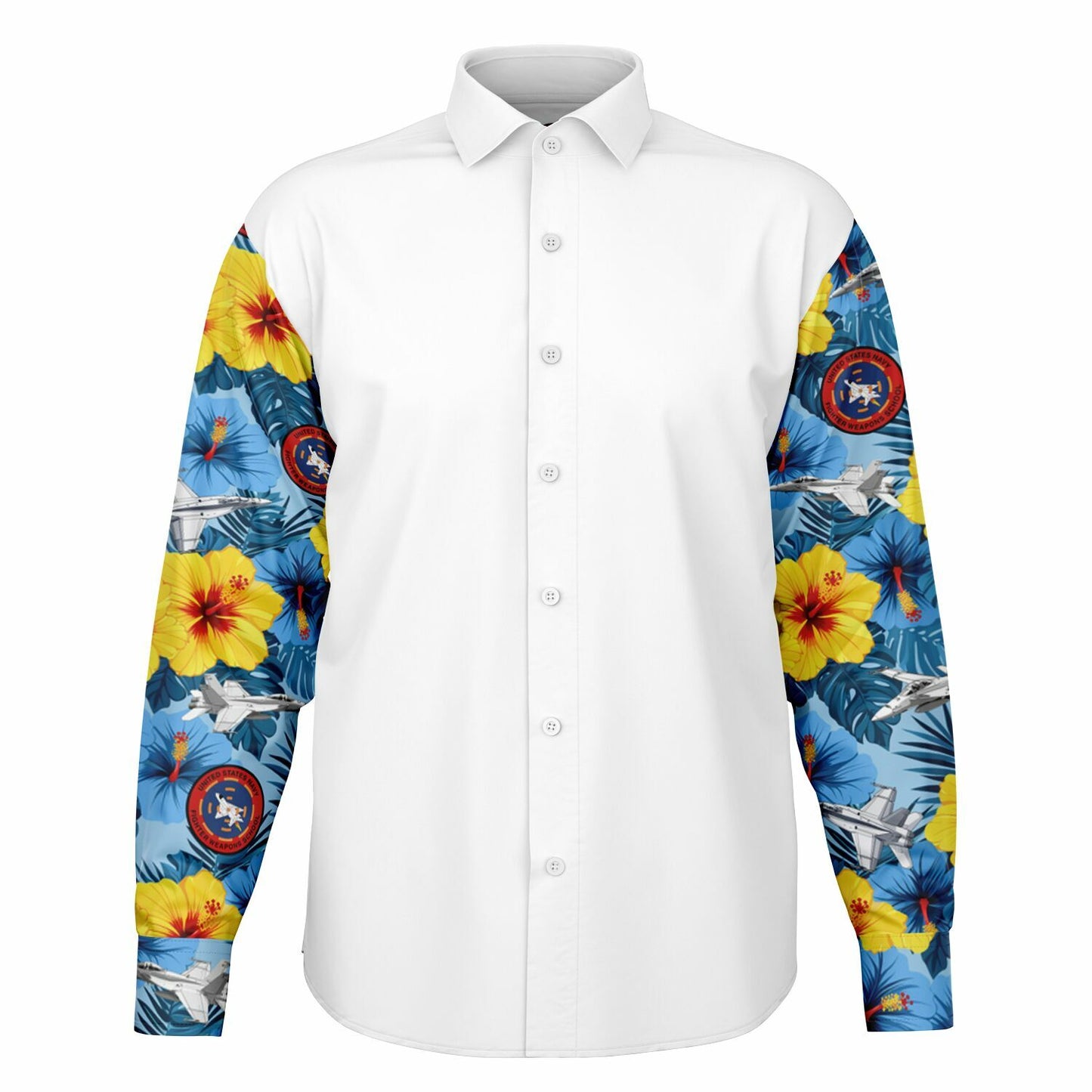 TOPGUN Party Long Sleeve Button Down Shirt