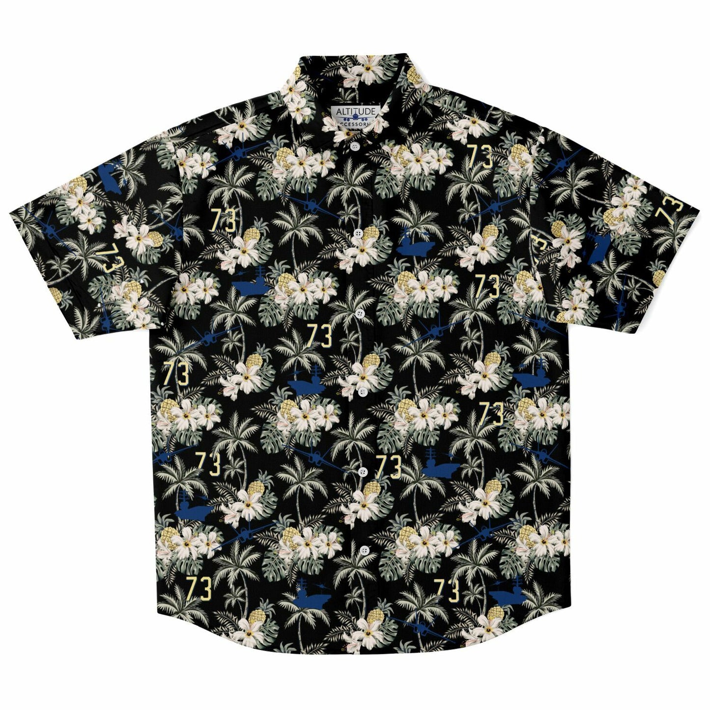 CVN-73 George Washington Short Sleeve Button Down Shirt