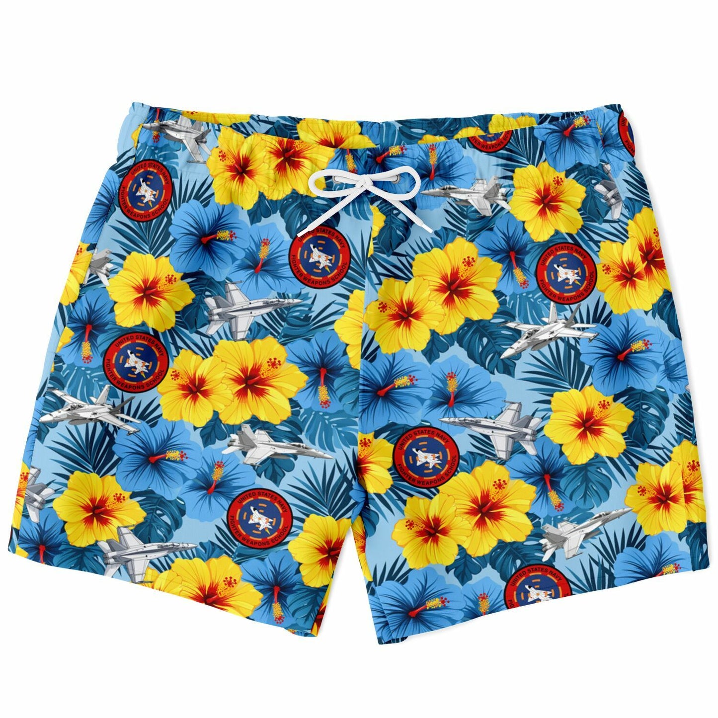 TOPGUN Men's Hawaiian Swim Trunks Swim Trunks