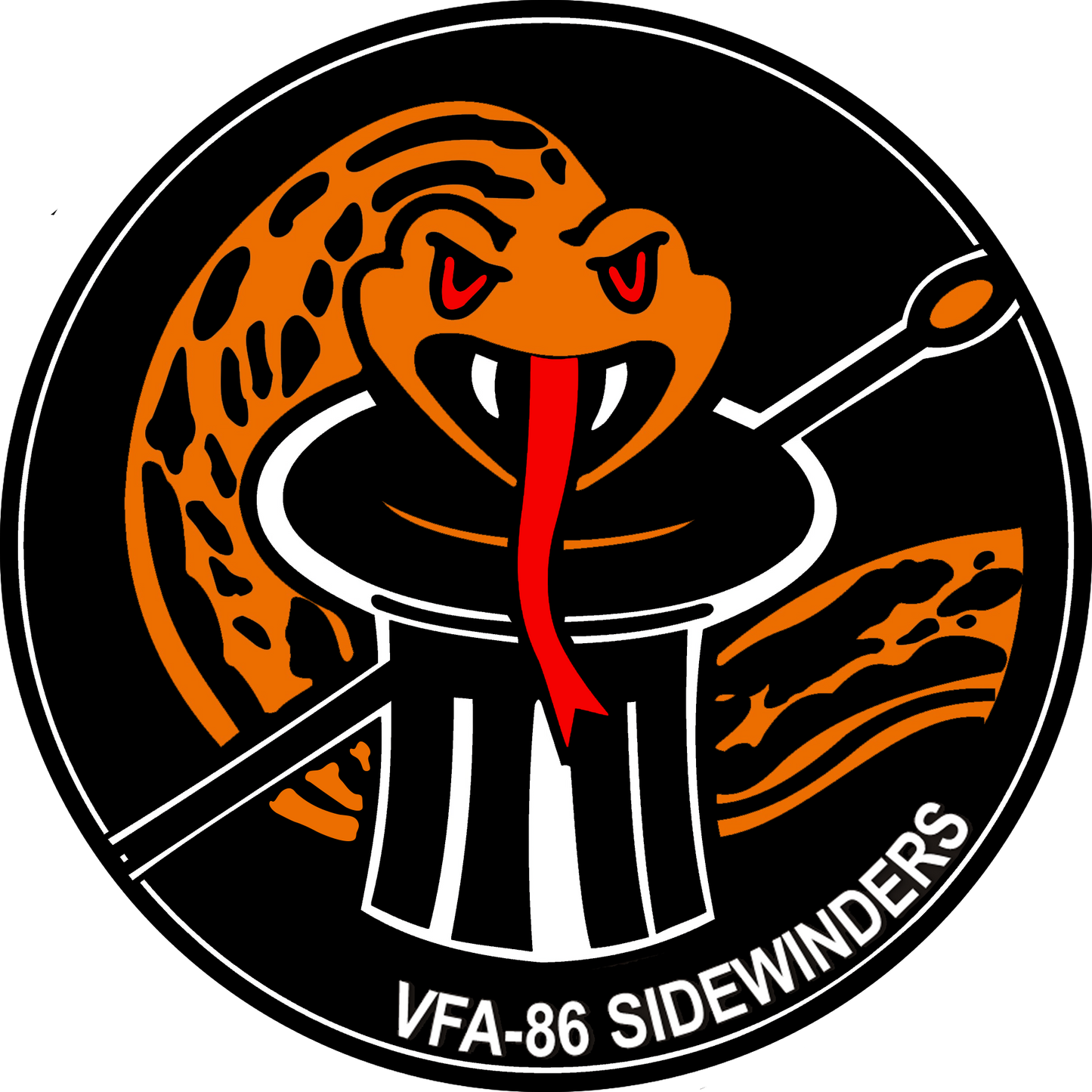 VFA-86 Wooden Yard Sign