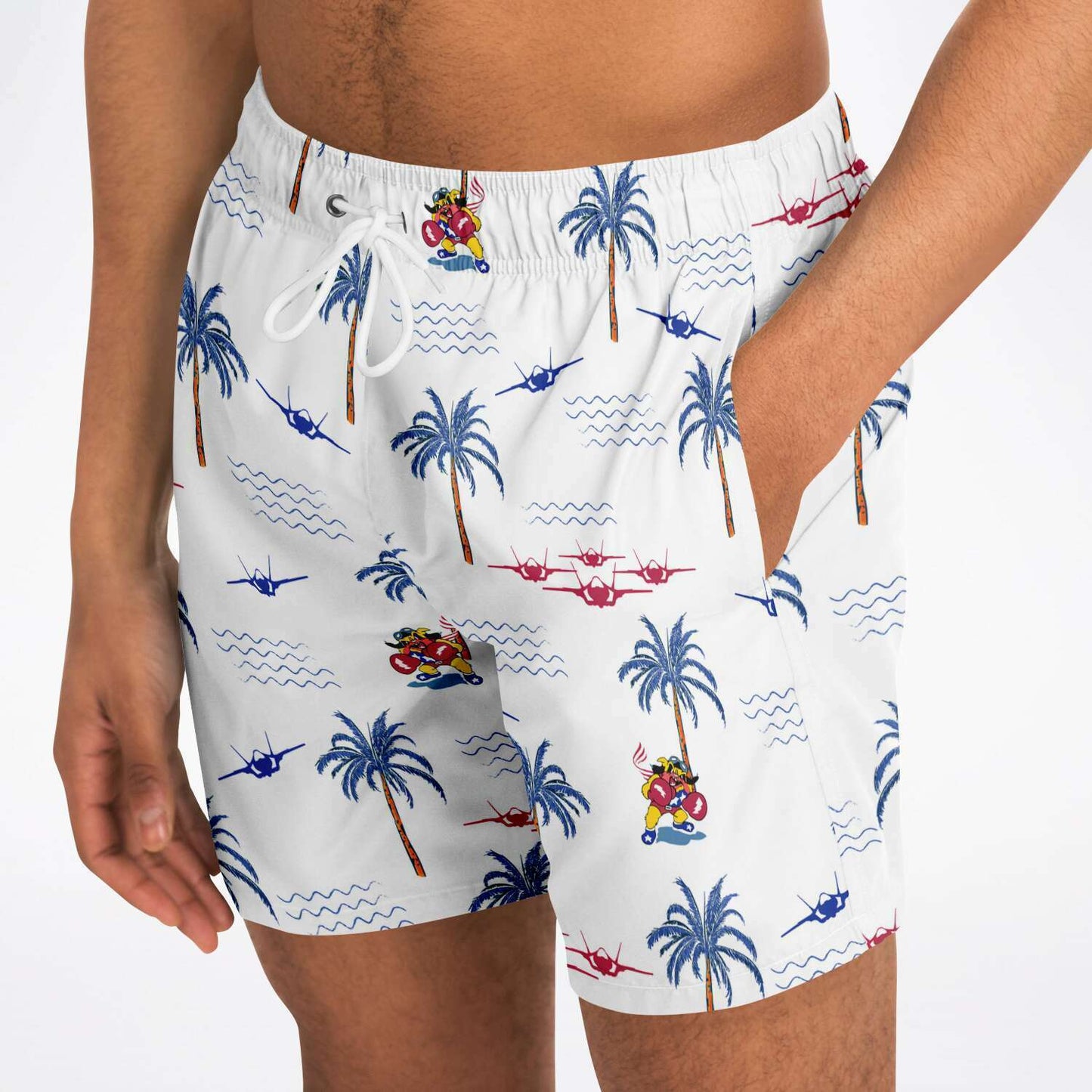 62nd 'White Hawaiian' Swim Trunks