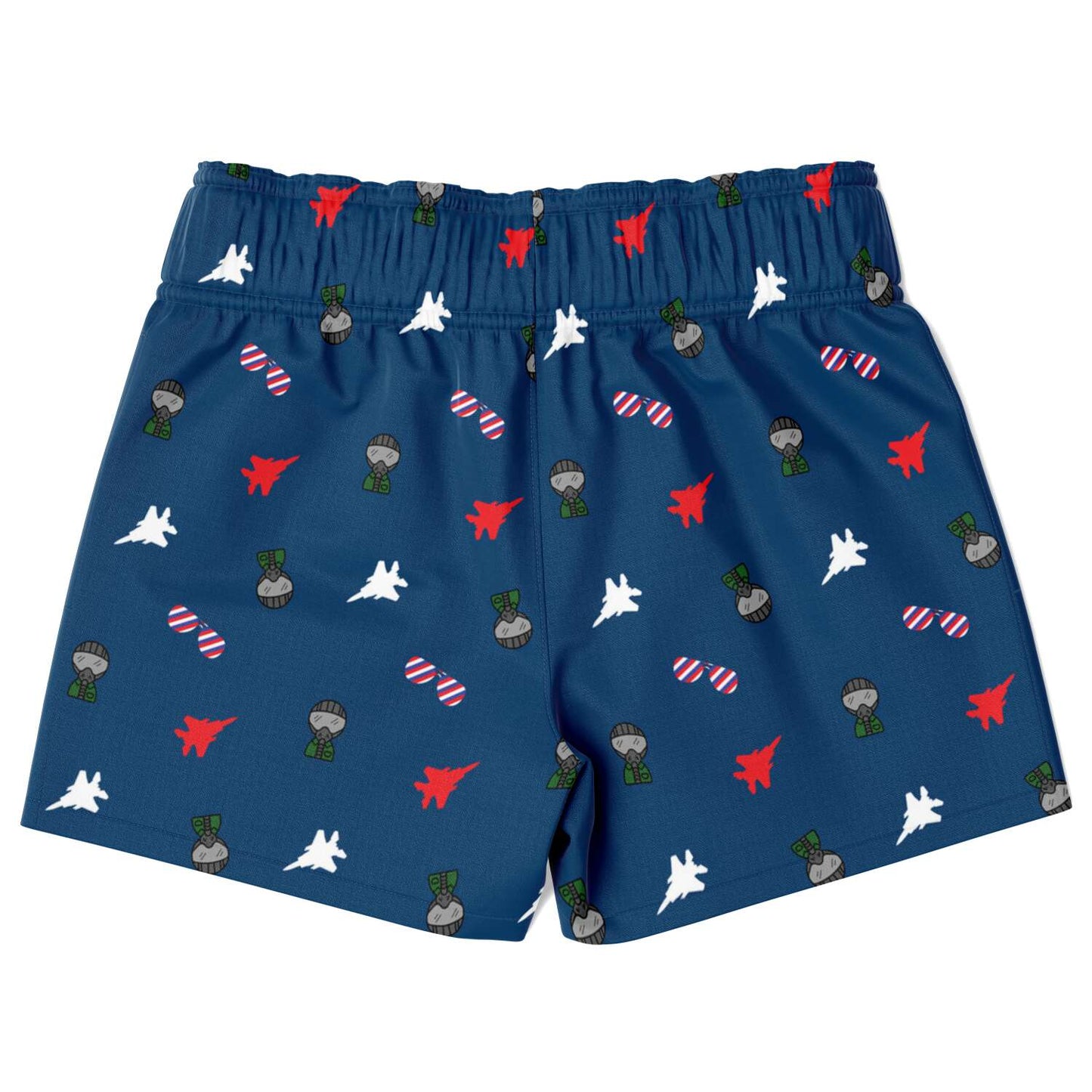 F-15E Lil Fighter in the USA Boys swim trunks