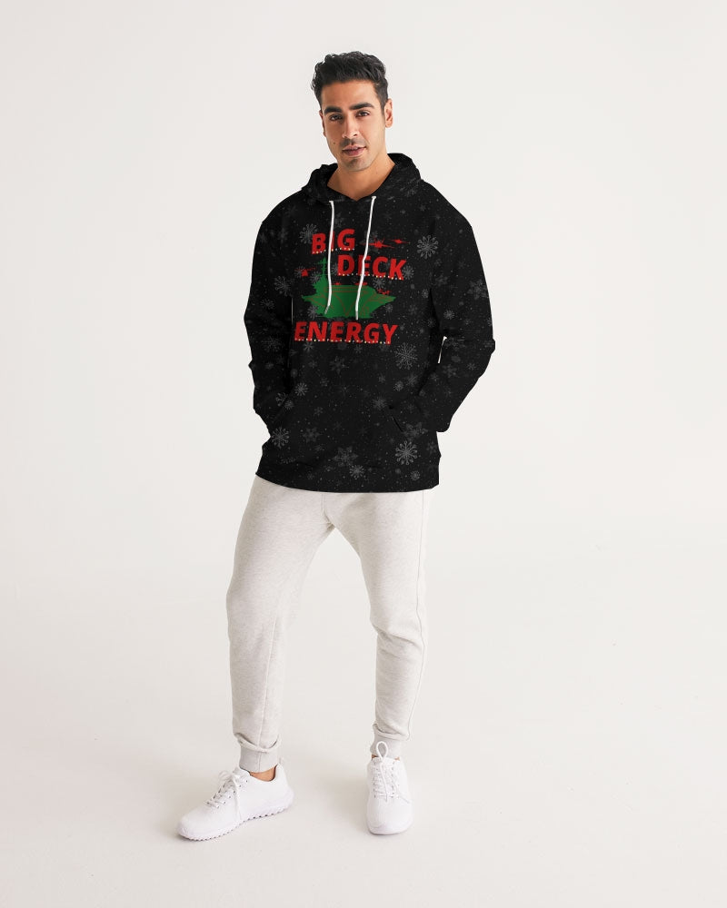 USS Nimitz 'BIG DECK ENERGY' Men's Christmas Hoodie