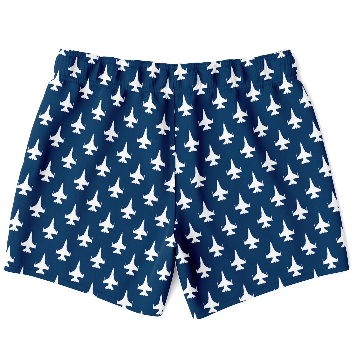 Nicole Neilson Boodée Medium F-16 BOLD Swim Trunks Men - #64 and white