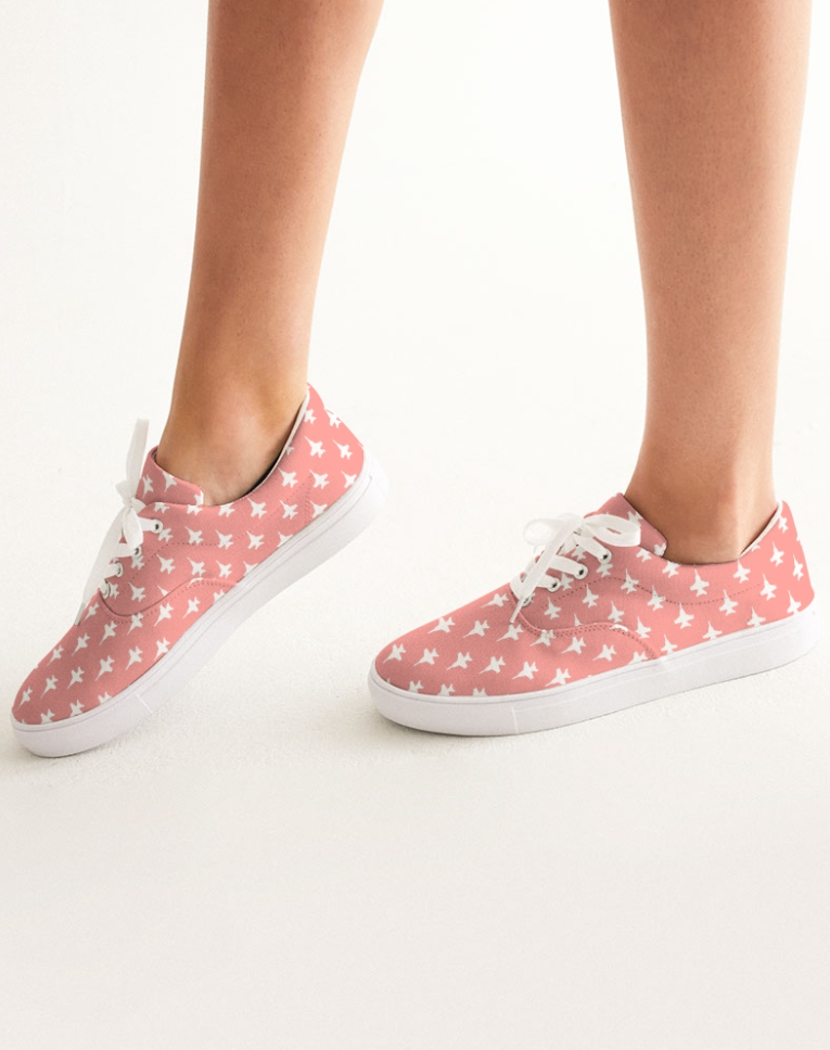 ANY Aircraft Womens 'Lace Up' Canvas Shoes (5 Colors)