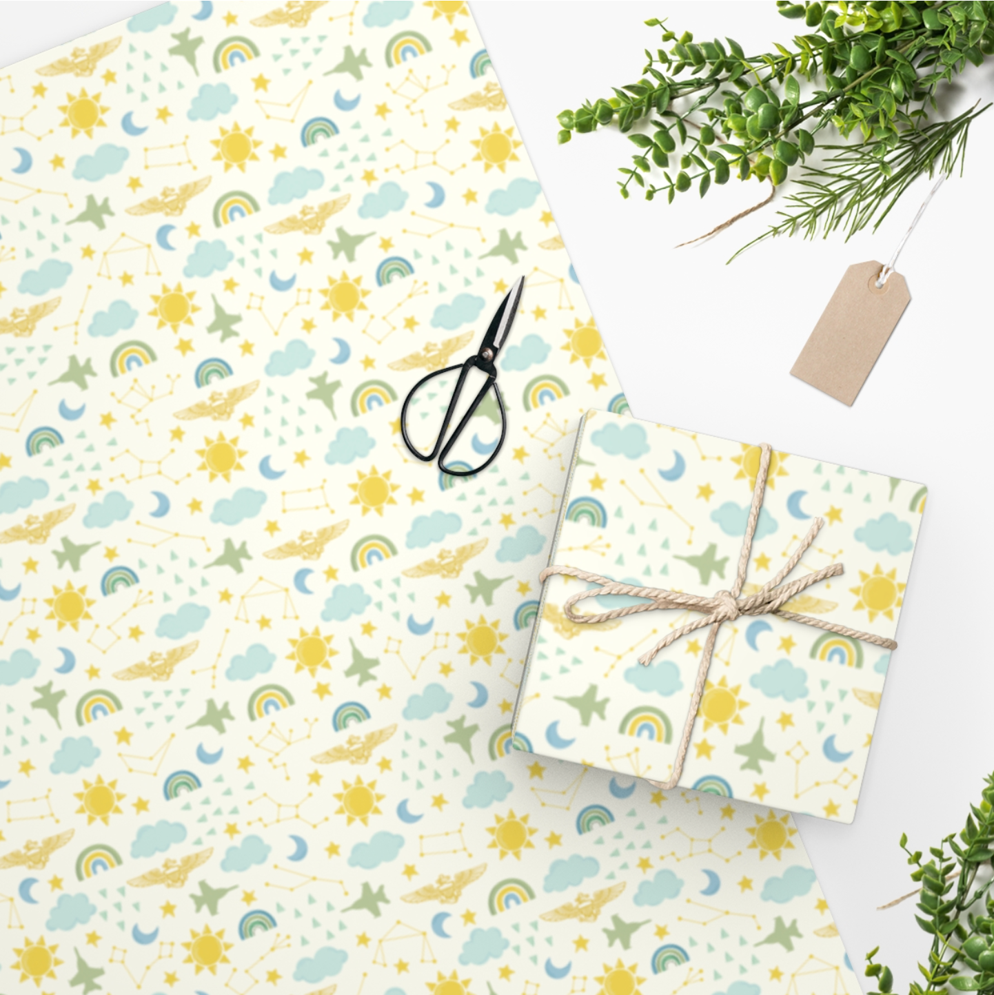 Baby Shower Wrapping Paper