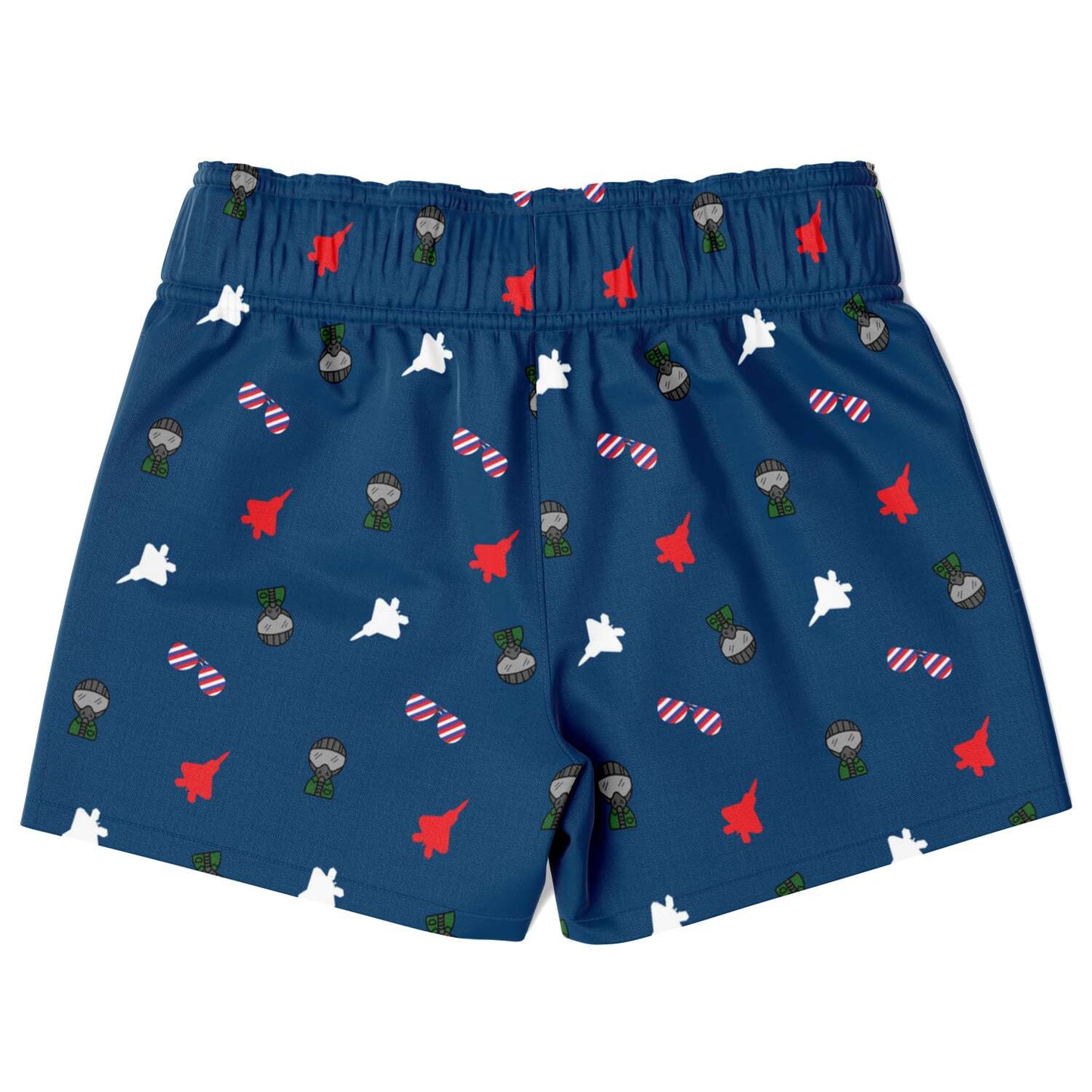 ANY Aircraft 'Lil Fighter in the USA' Boys Swim Trunks