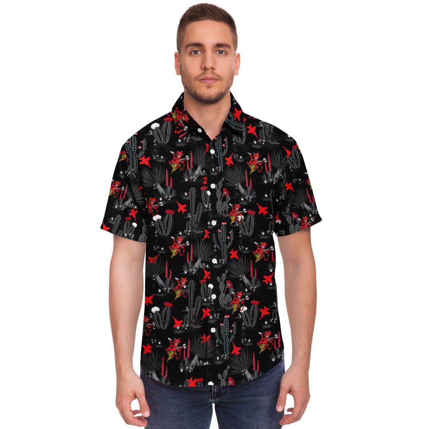 VX-31 Dust Devils Mens Button Down Shirt