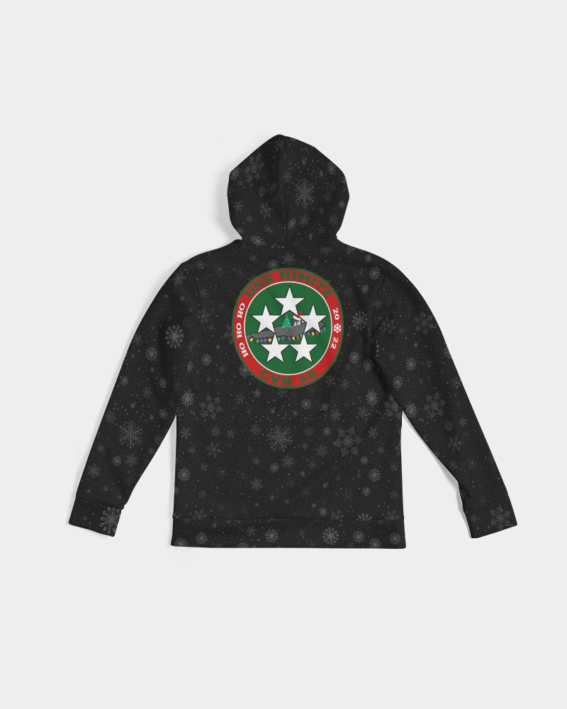 USS Nimitz 'BIG DECK ENERGY' Men's Christmas Hoodie