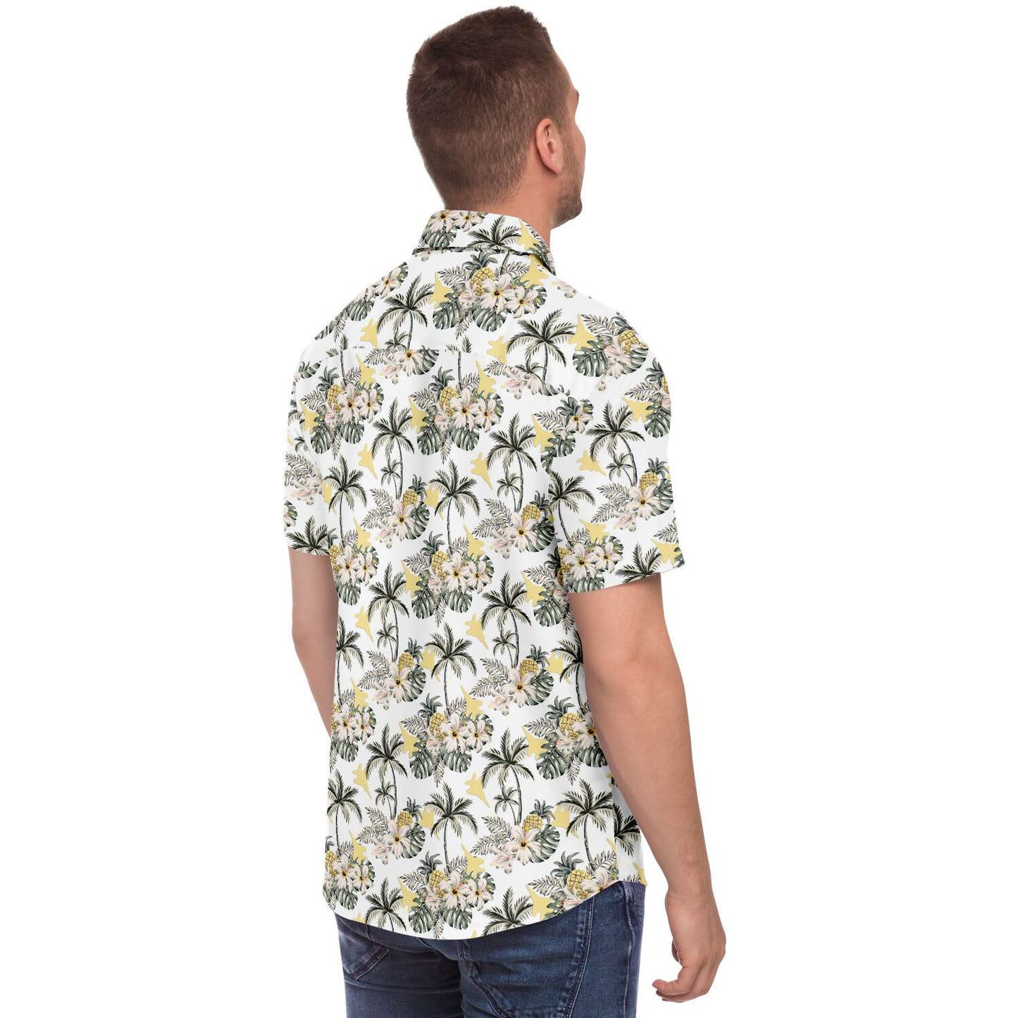 F-15C 'Classy Hawaiian' Men's Button Down Shirt