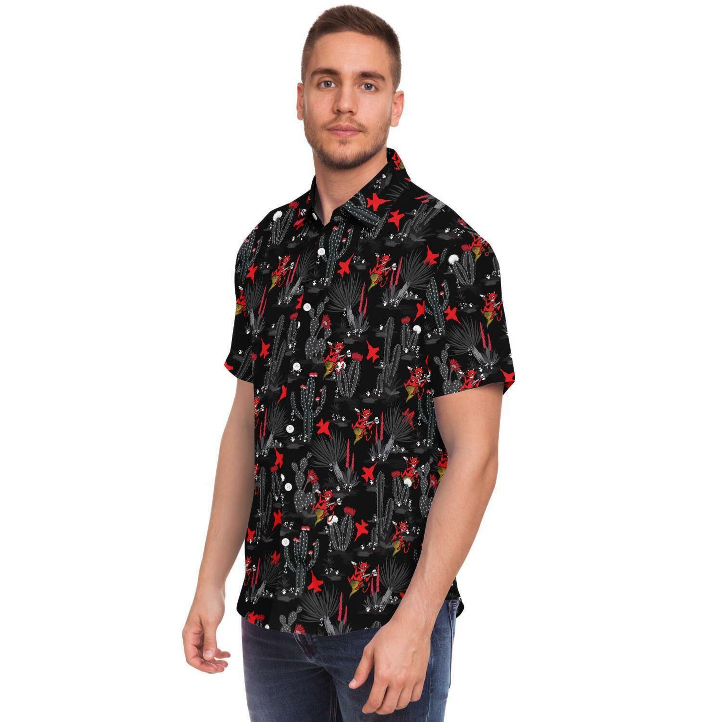 VX-31 Dust Devils Mens Button Down Shirt