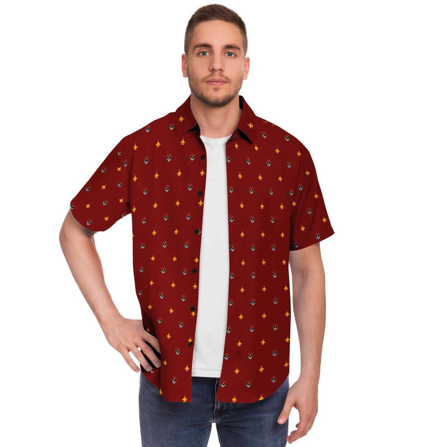 VAQ-133 Mens Button Down Original Colors