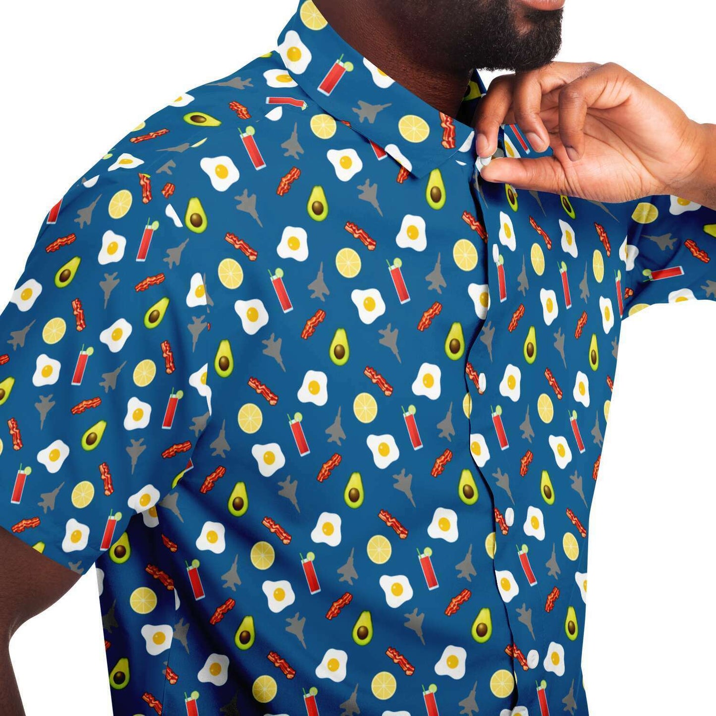 F-15C 'Brunch Blue' Mens Button Down Shirt
