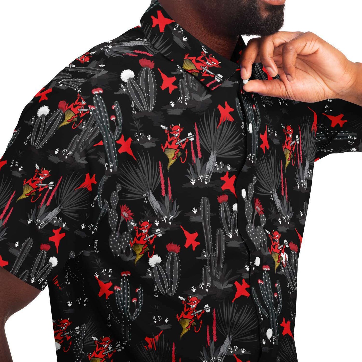 VX-31 Dust Devils Mens Button Down Shirt