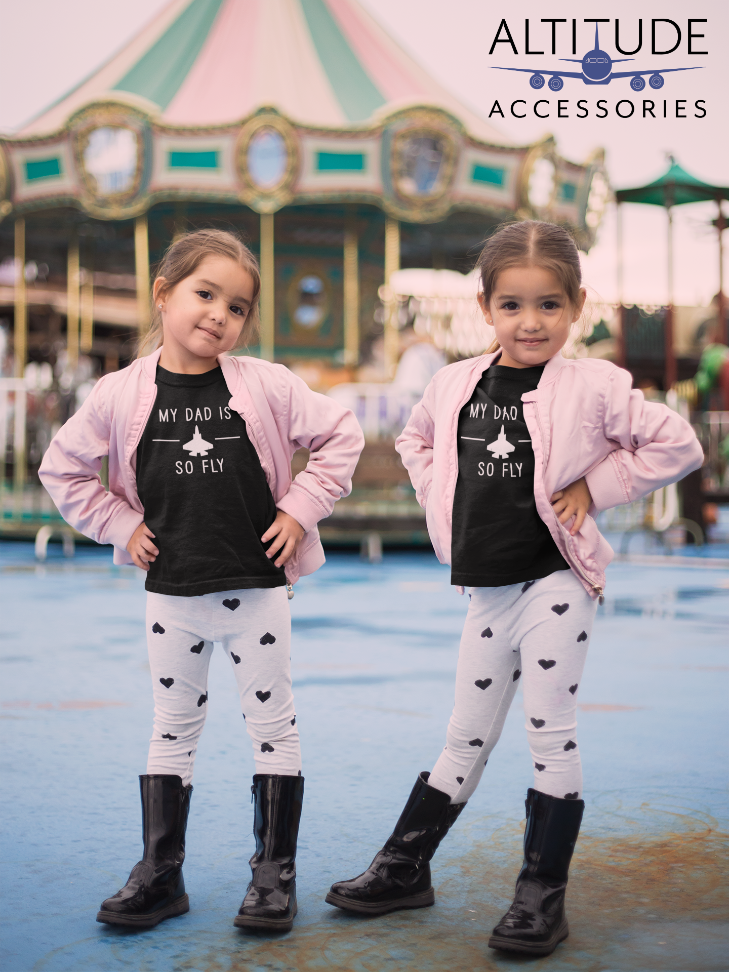 ANY Aircraft 'My (Mom,Dad, etc) Is So Fly' Toddler Tee