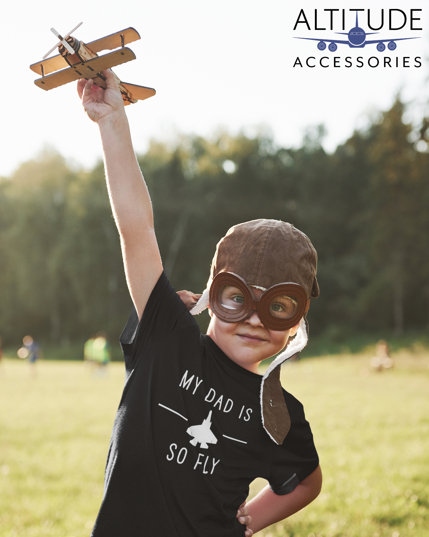 ANY Aircraft 'My (Mom,Dad, etc) Is So Fly' Toddler Tee