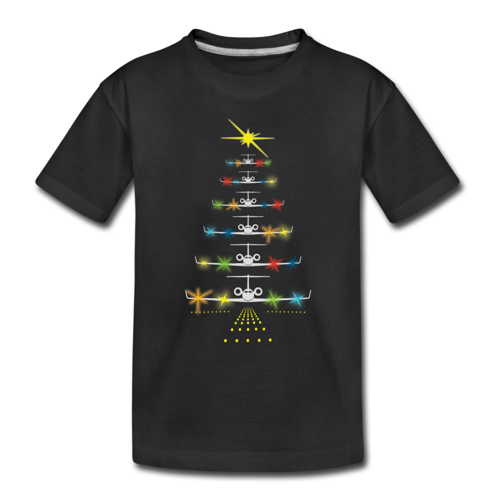 C-37 tree takes flight toddler tee Kids' Premium T-Shirt - black