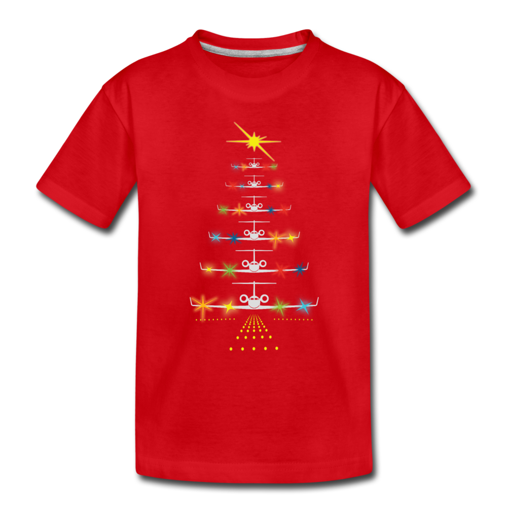 C-37 tree takes flight toddler tee Kids' Premium T-Shirt - red