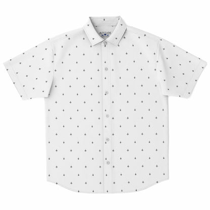 a7d corsair #3 no stroke Short Sleeve Button Down Shirt - AOP 1