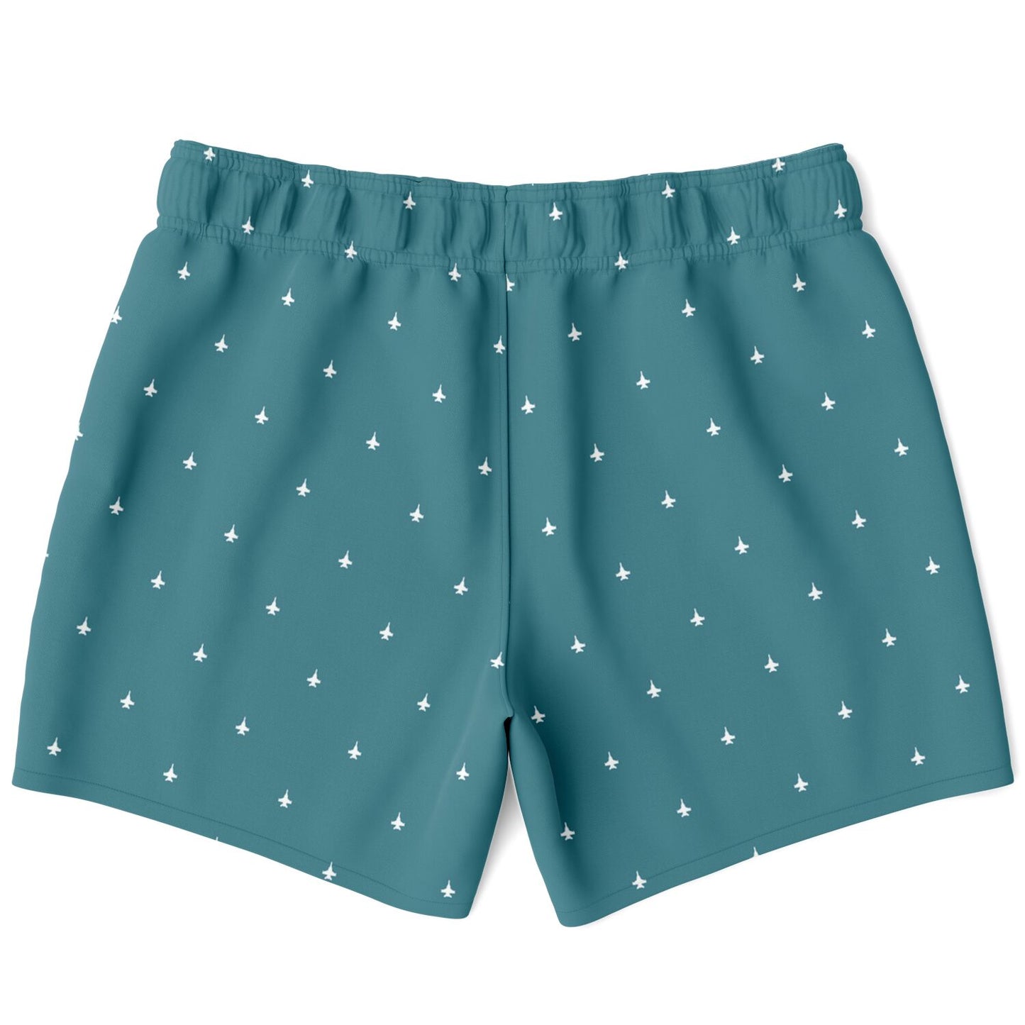 Emily Torrentez XL Growler NO pods. #52 and white stroked Swim Trunks Men - AOP