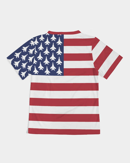 F15C American Flag  Kids  All-Over Print Tee