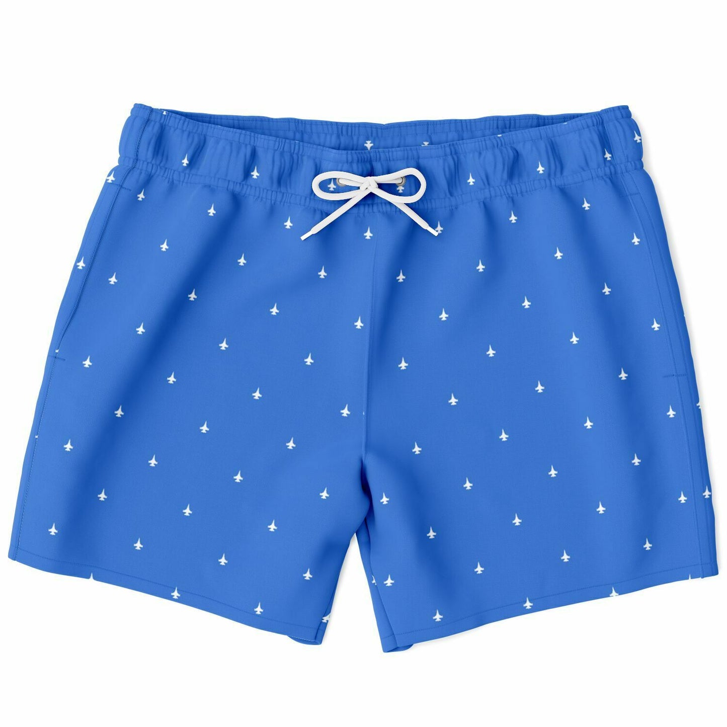 F-16 Jonathan Morgan Large Swim Trunks Men - #53 and white