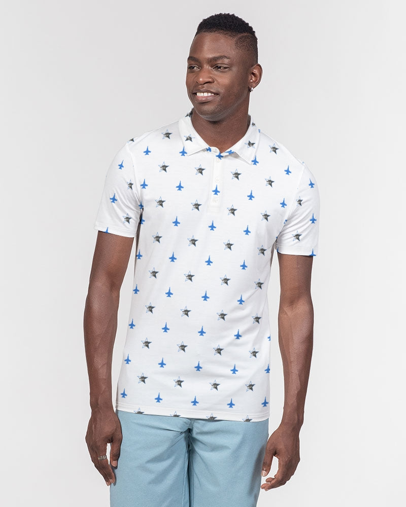 VMFA-112 'Cowboys' Men's Slim Fit Short Sleeve Polo