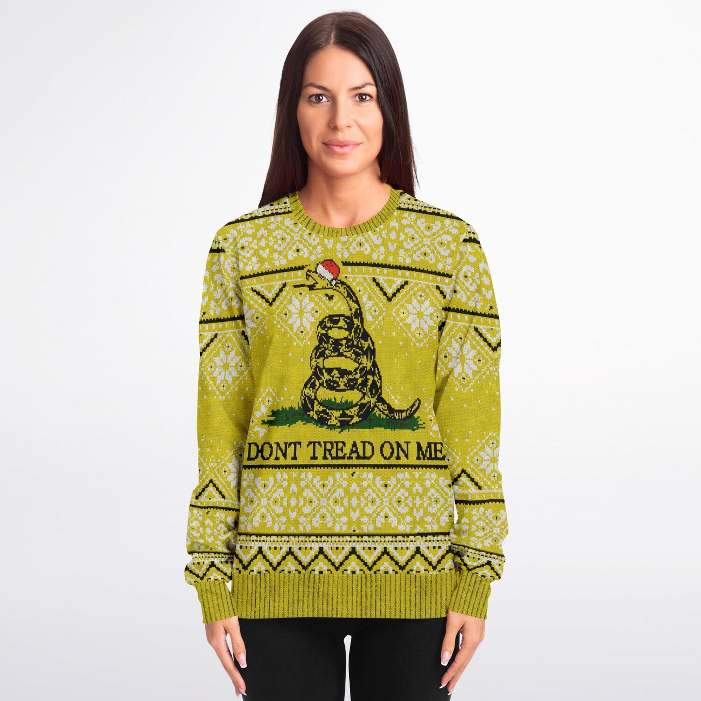 Dont tread on me Ugly Christmas Sweatshirt