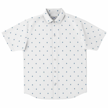 T-45 Ryanne Cannon XL Short Sleeve Button Down Shirt - #63 no stroke