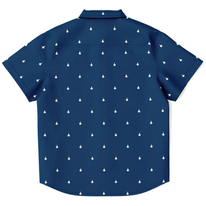 Kathryn Baskara XL, L, M F-35B #64 and white Kids/Youth Short Sleeve Button Down Shirt
